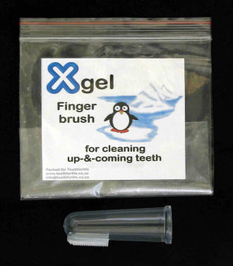 Xgel Finger brush